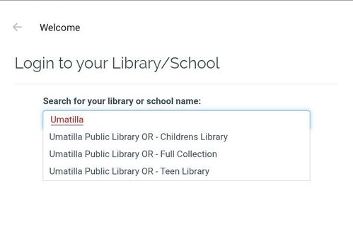 Comics Plus login screen